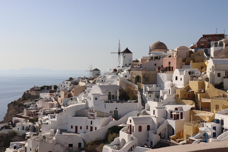Santorini Cliffside